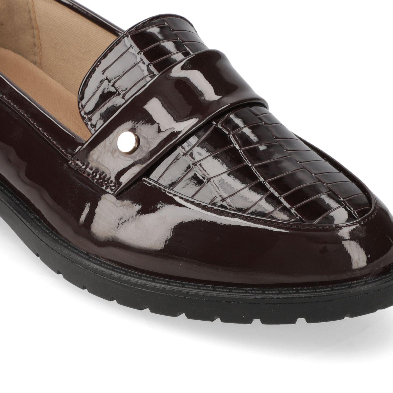 Mocasin Croco Café New Walk-4
