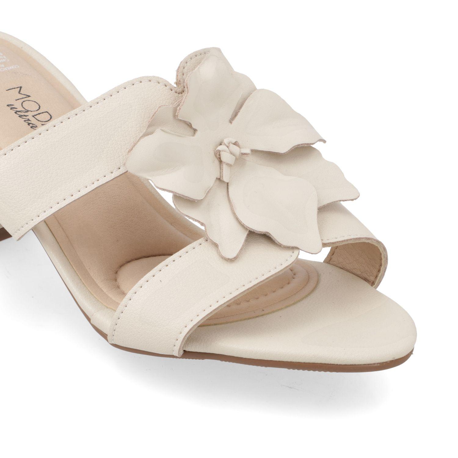 Sandalia Taco Modare Crema 15468-4