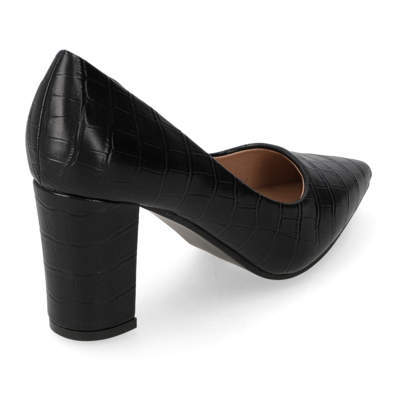 Zapato taco New Walk Negro 15875-3