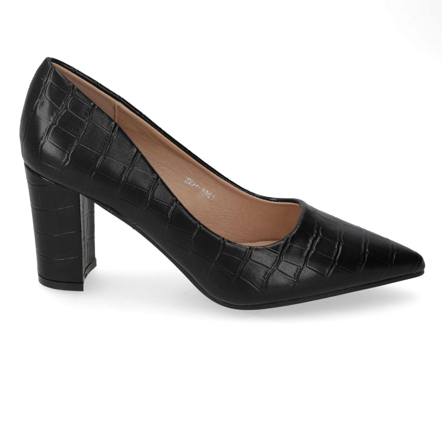 Zapato taco New Walk Negro 15875-5