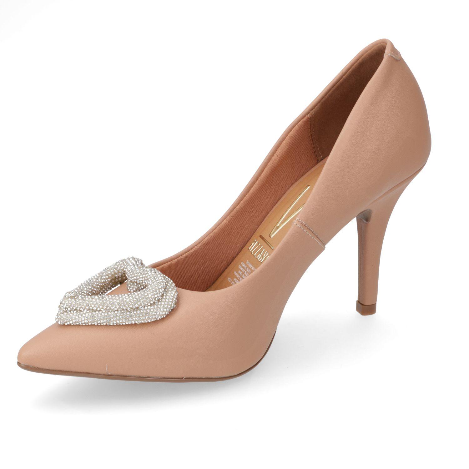 Zapato Para Mujer Taco Aguja Stiletto Nude 1184-1 - Vizzano-2