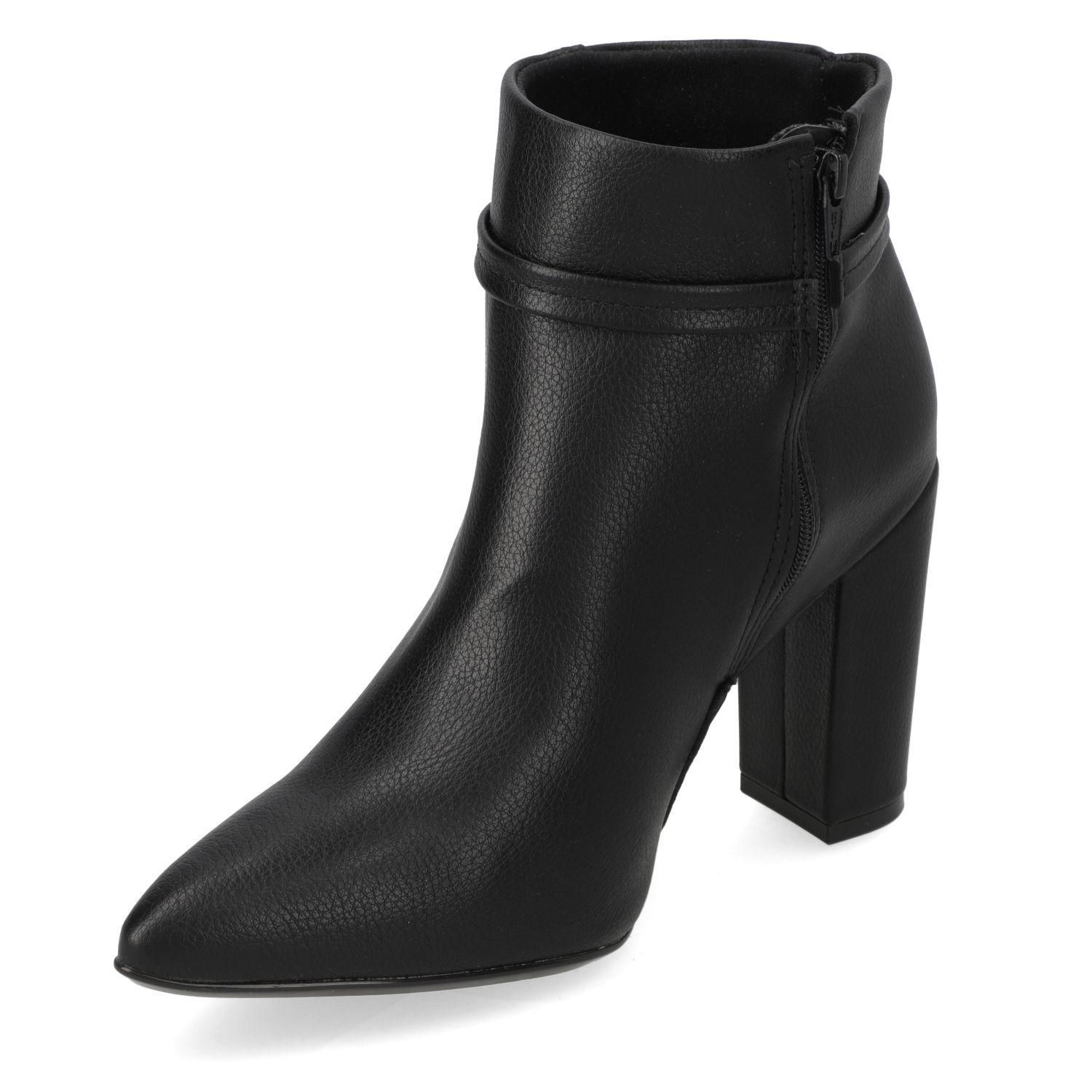 Botin Vizzano Taco Ancho 10 cm Negro -2