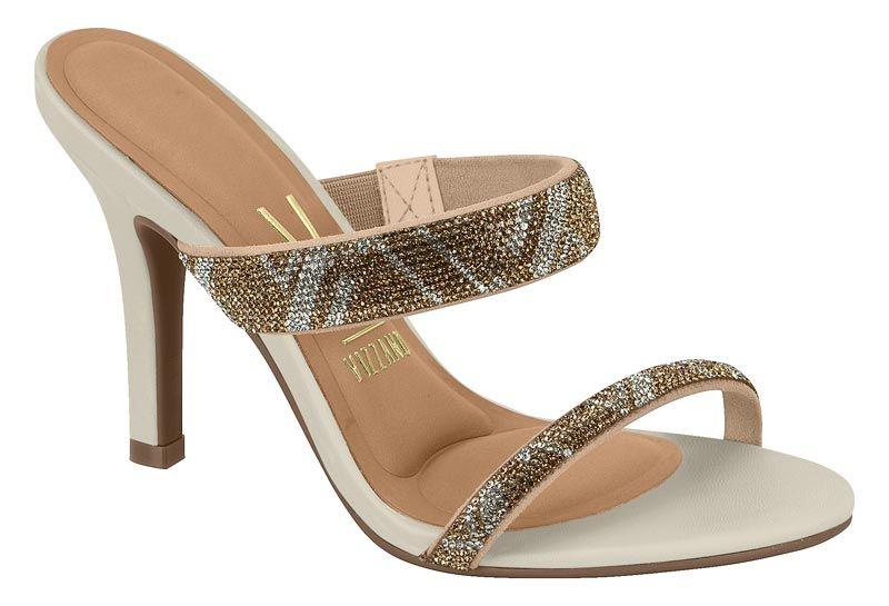 Sandalia Taco Vizzano Blanco 13456-0