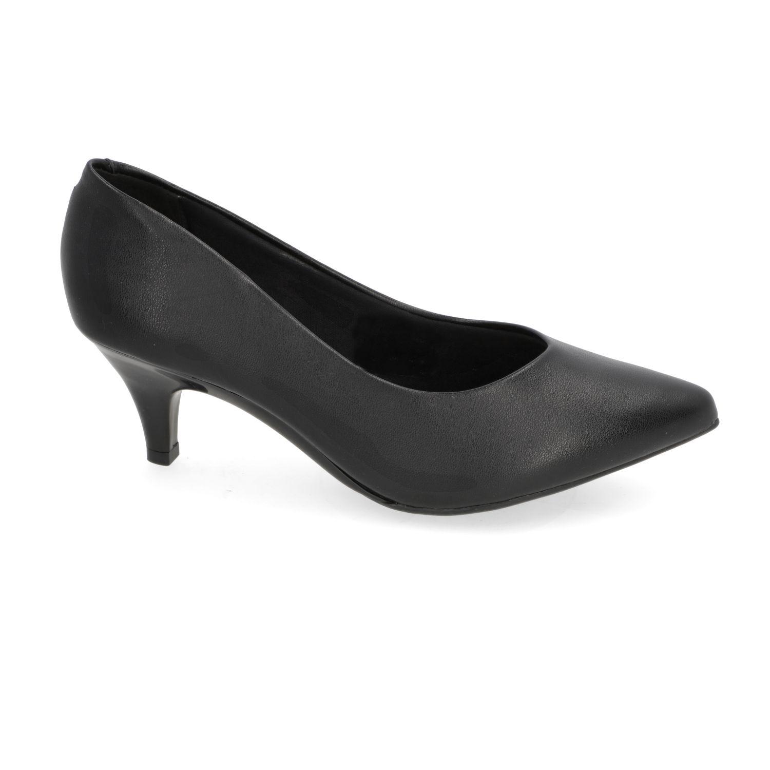 Zapato Mujer Taco Aguja Stiletto Negro 4076-1 - Beira Rio-0