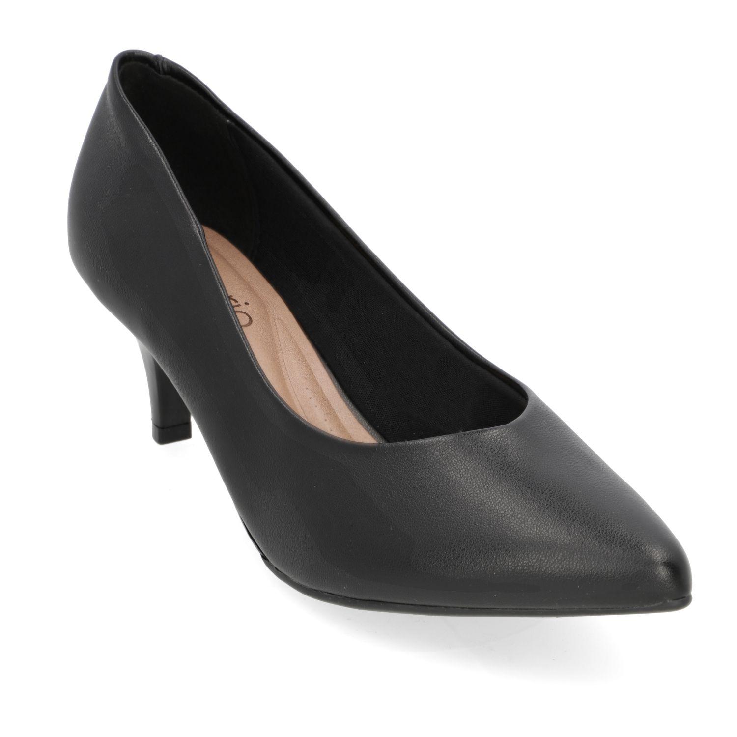 Zapato Mujer Taco Aguja Stiletto Negro 4076-1 - Beira Rio-1