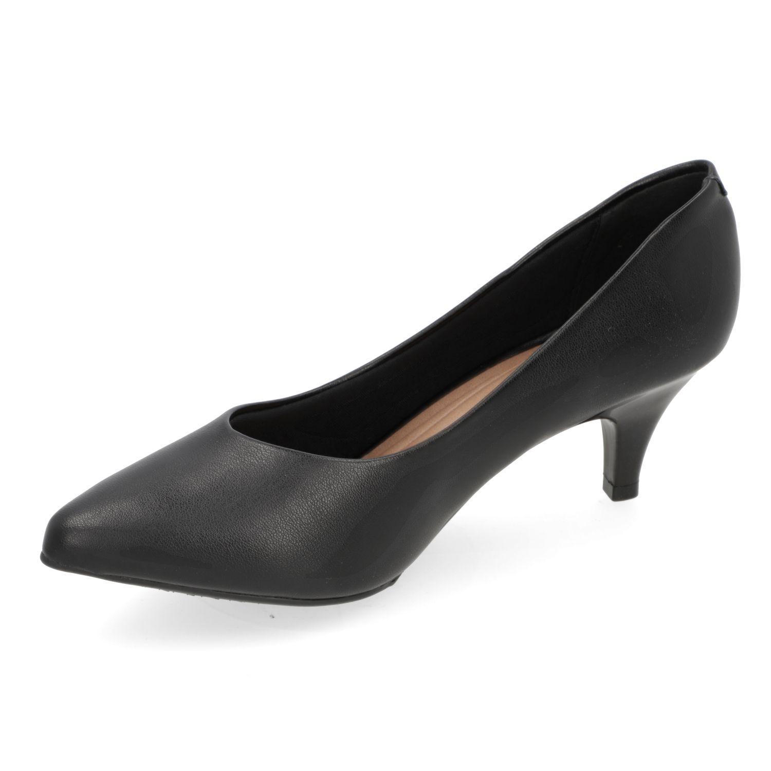 Zapato Mujer Taco Aguja Stiletto Negro 4076-1 - Beira Rio-2