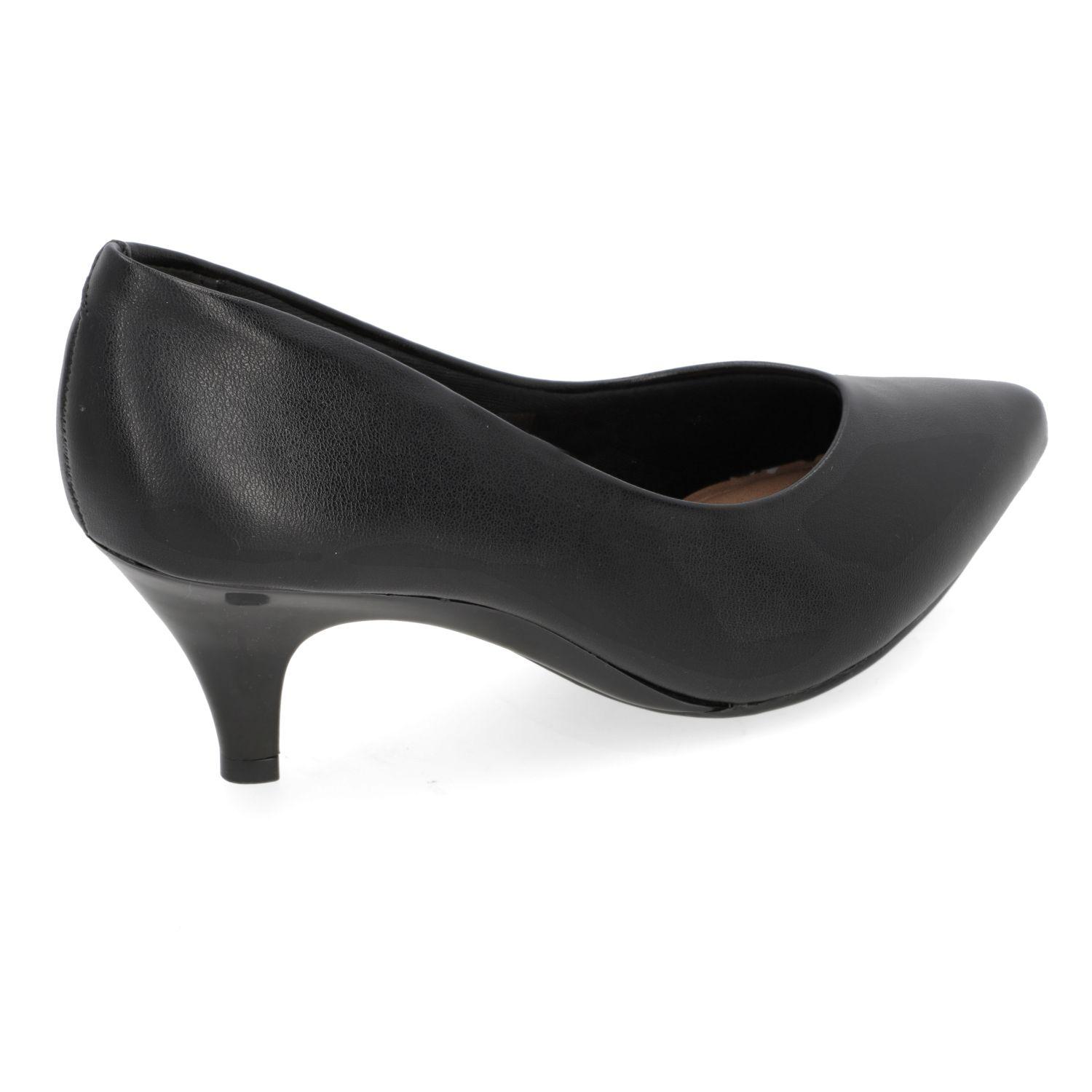 Zapato Mujer Taco Aguja Stiletto Negro 4076-1 - Beira Rio-3