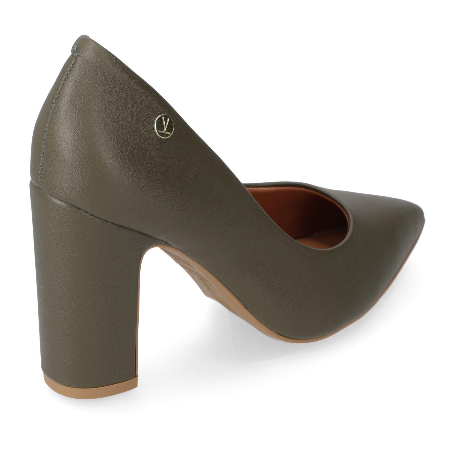 Zapato Taco Vizzano Verde Taco 10 Cm Efecto Cuero-3