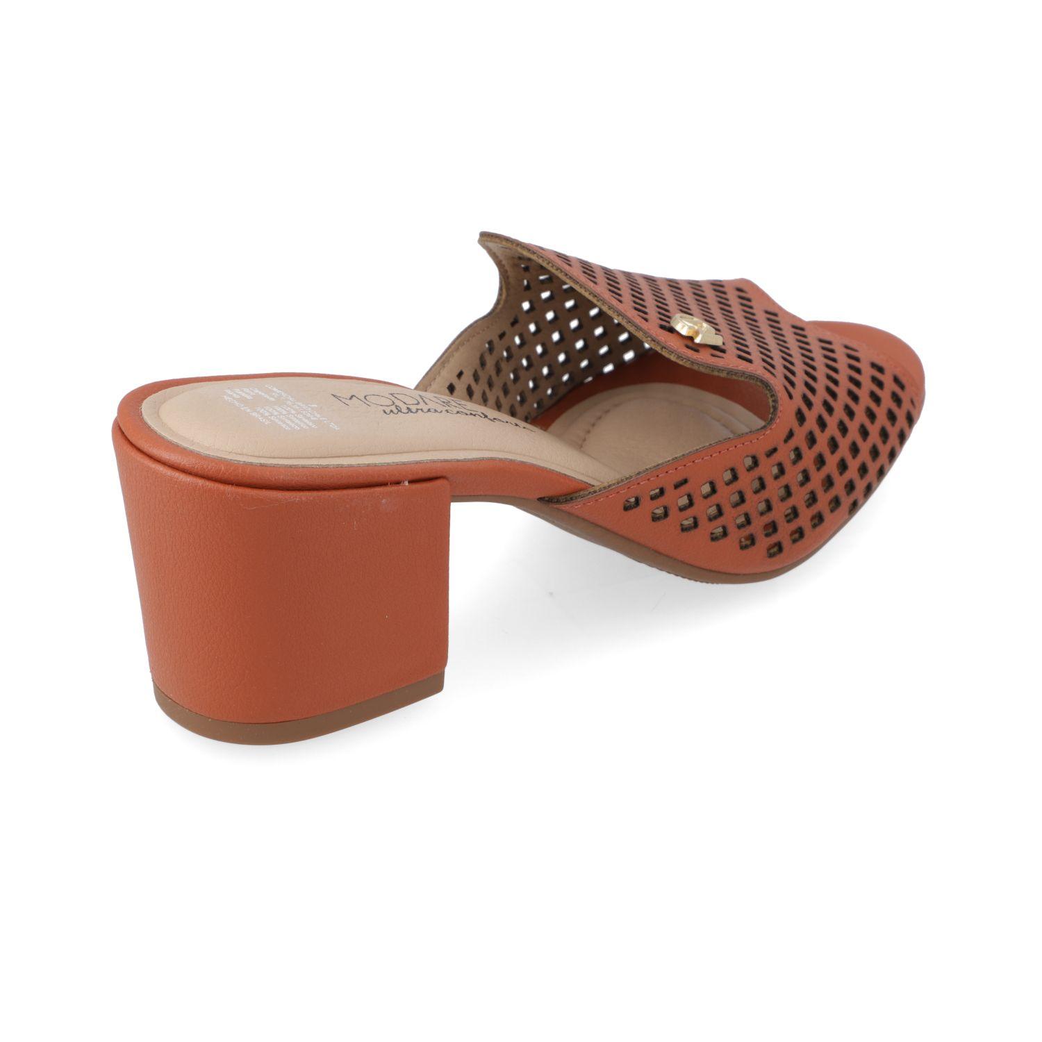 Sandalia Taco Modare Camel 15466-3