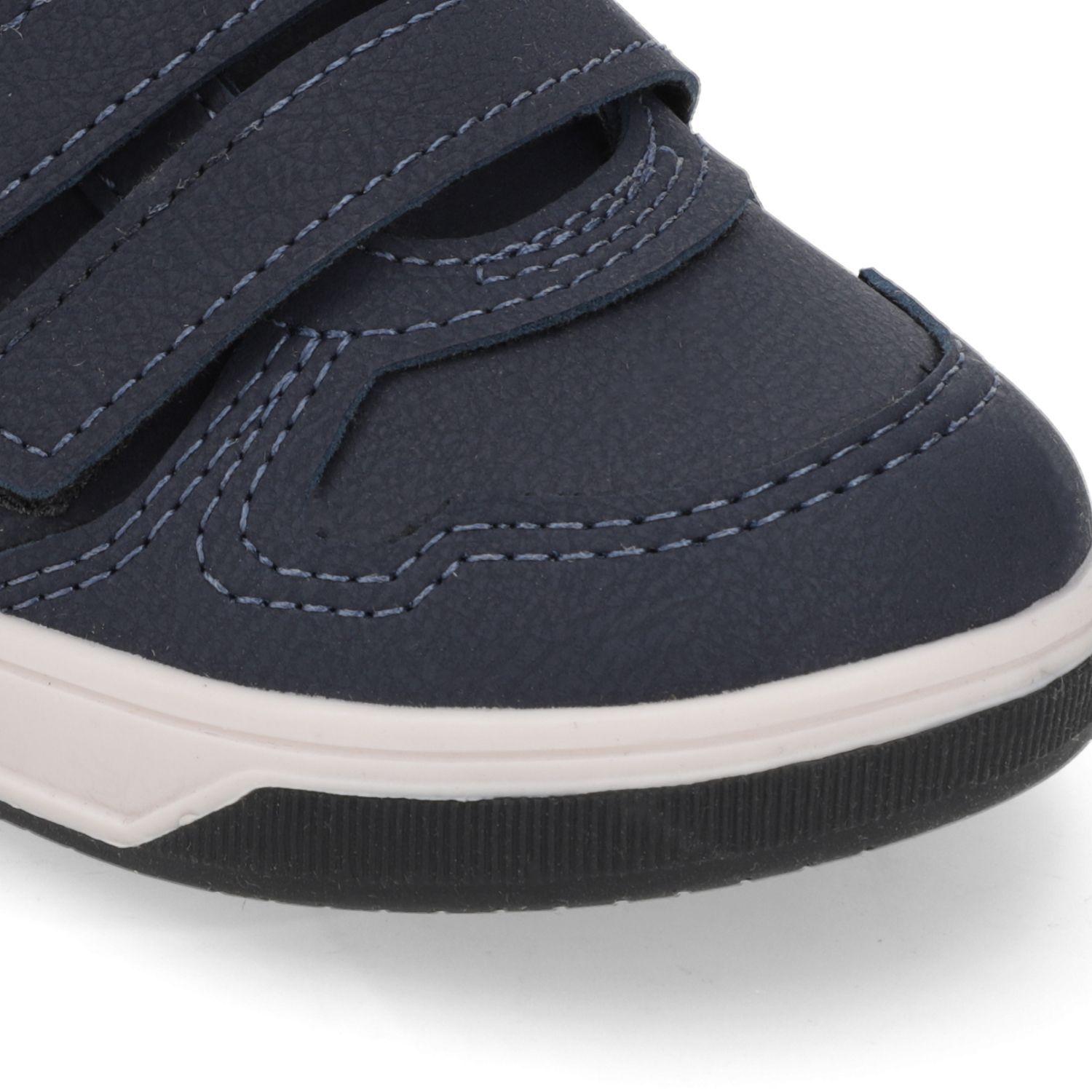 Zapatilla Urbana Niño Azul Marino con Velcro Molekinho-5