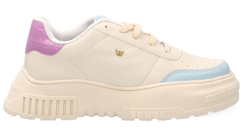 Zapatilla Mujer Crema A6500-OFF BKR-0