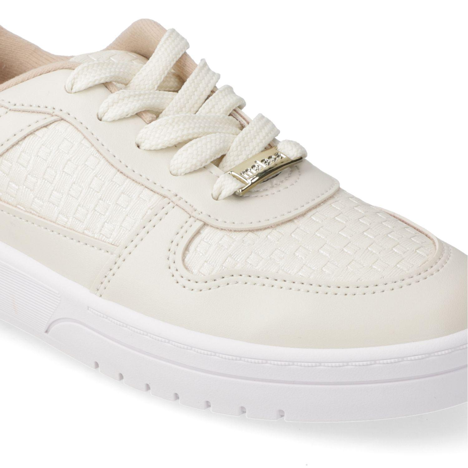 Zapatilla Casual Moleca Blanco 15948-4