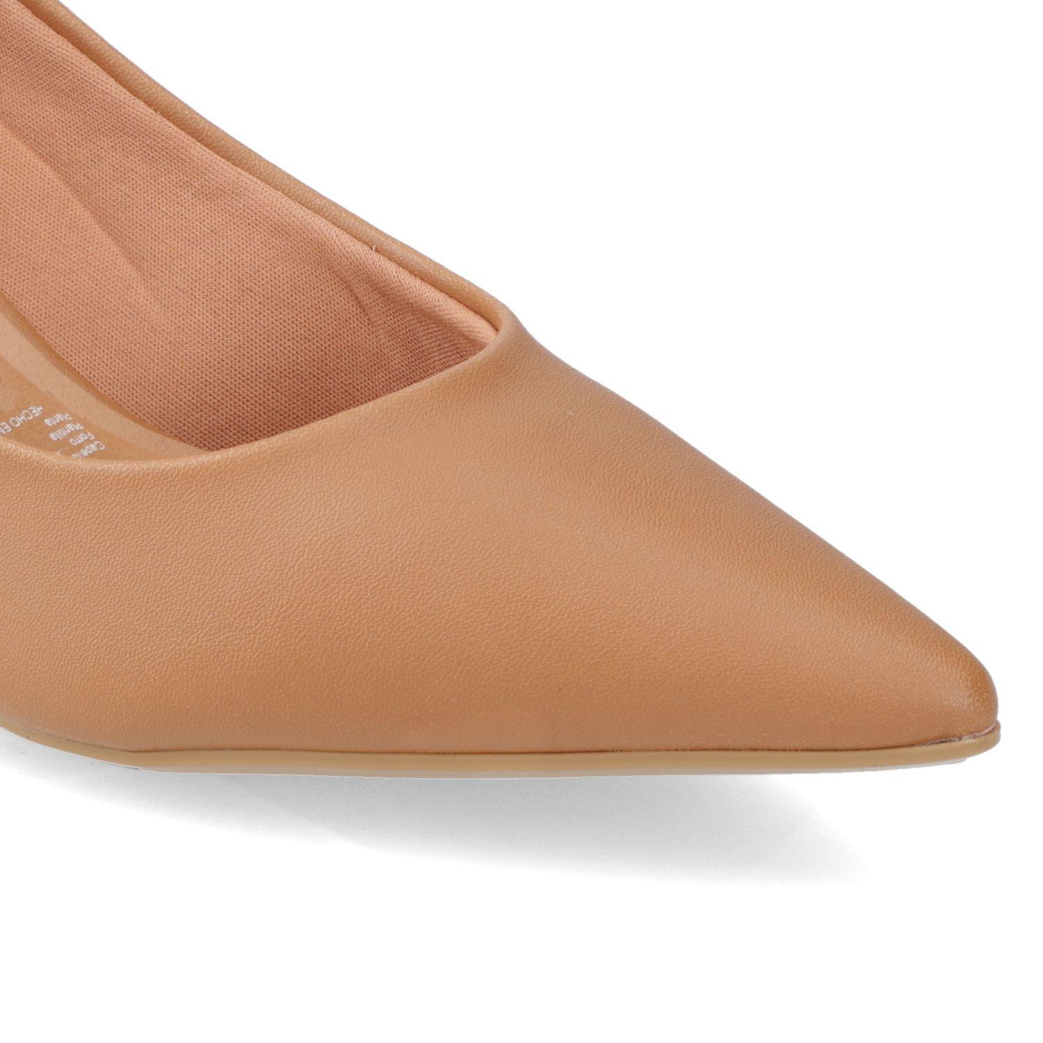 Stiletto Taco Aguja 5 cm Camel Vizzano-5