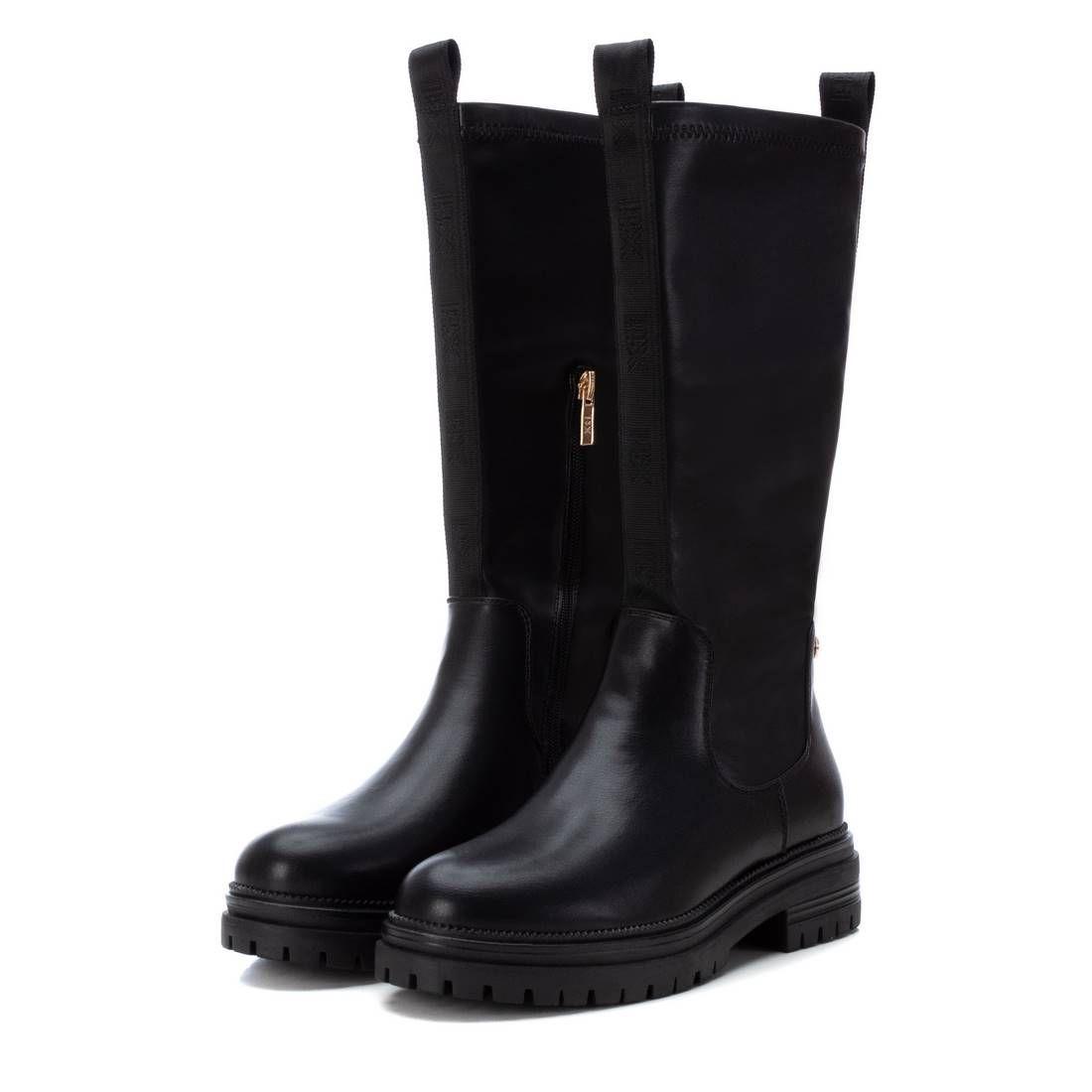 Bota Mujer Taco Cuadrado Negro 141854-NE XTI-4