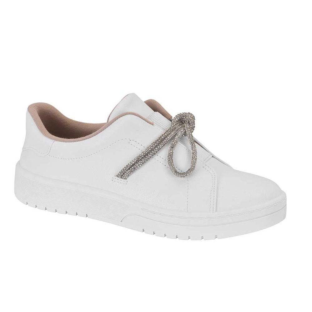 Zapatilla Casual Moleca Blanco-0
