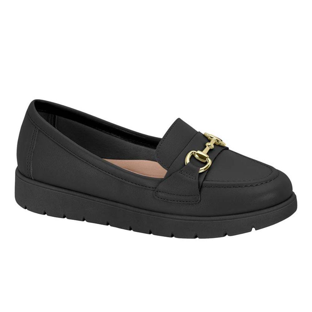 Mocasin Mujer Negro Moleca-0