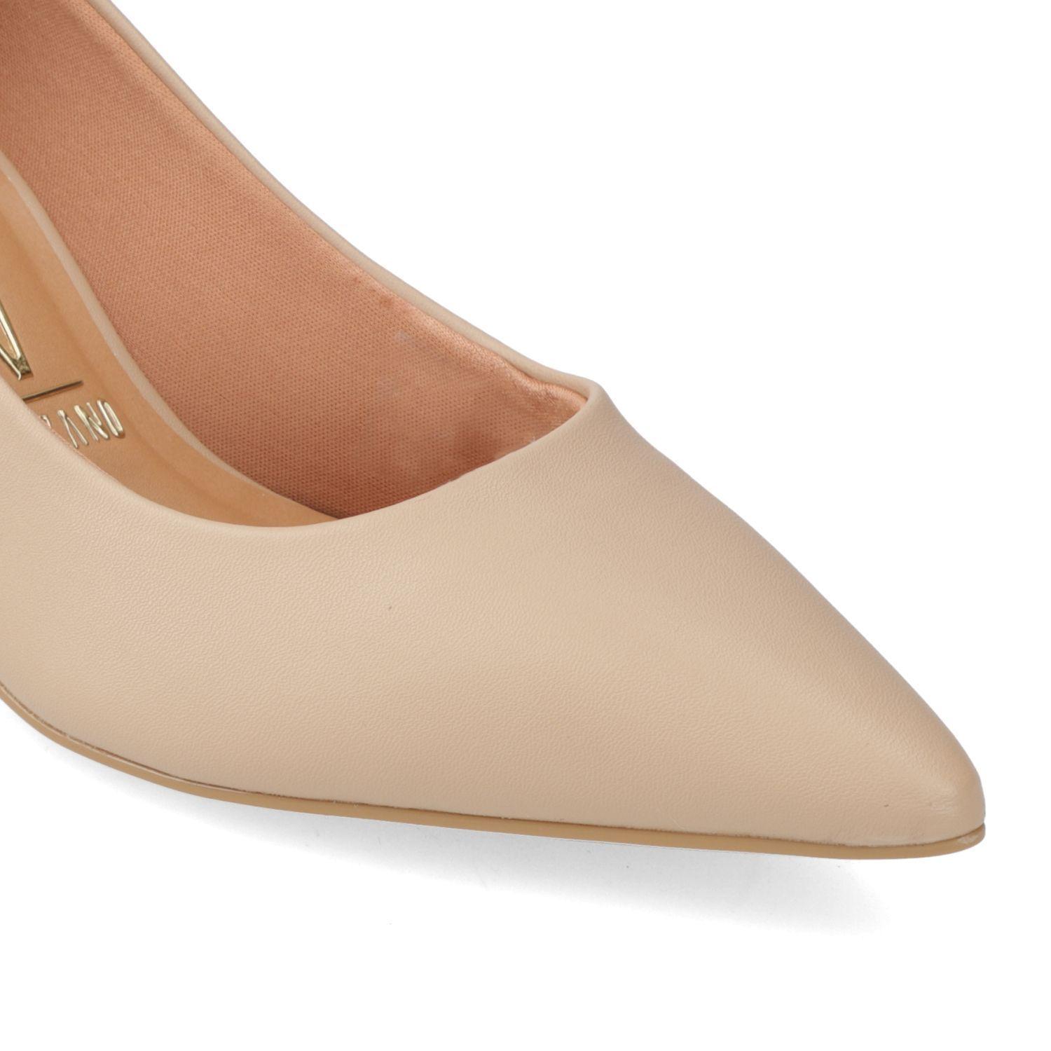 Zapato Mujer Taco Aguja Stiletto Beige 1185-702- Vizzano-5