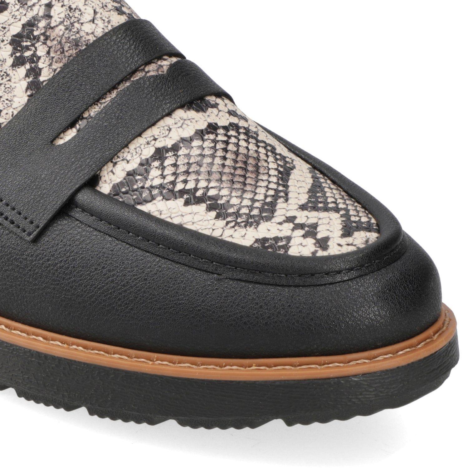 Mocasines Mujer Negro Modare-5