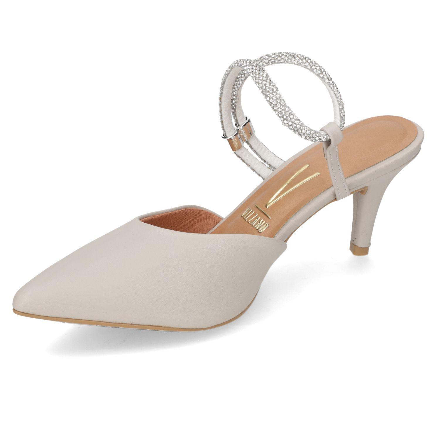 Stiletto Mujer Taco Aguja 7 cm Gris Vizzano-2