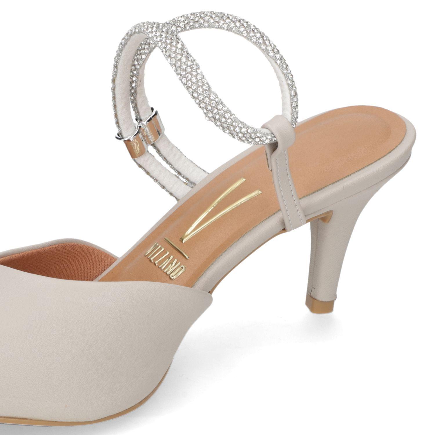 Stiletto Mujer Taco Aguja 7 cm Gris Vizzano-4