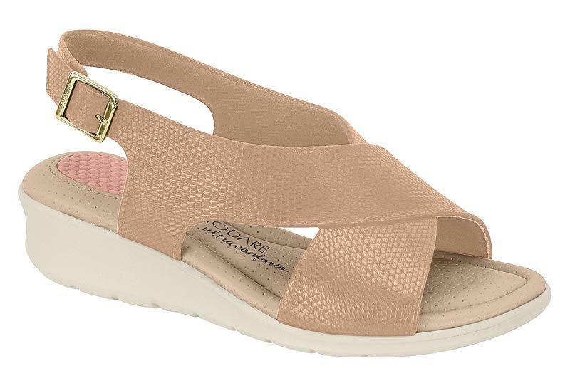Sandalia Taco Modare Nude 15531-0