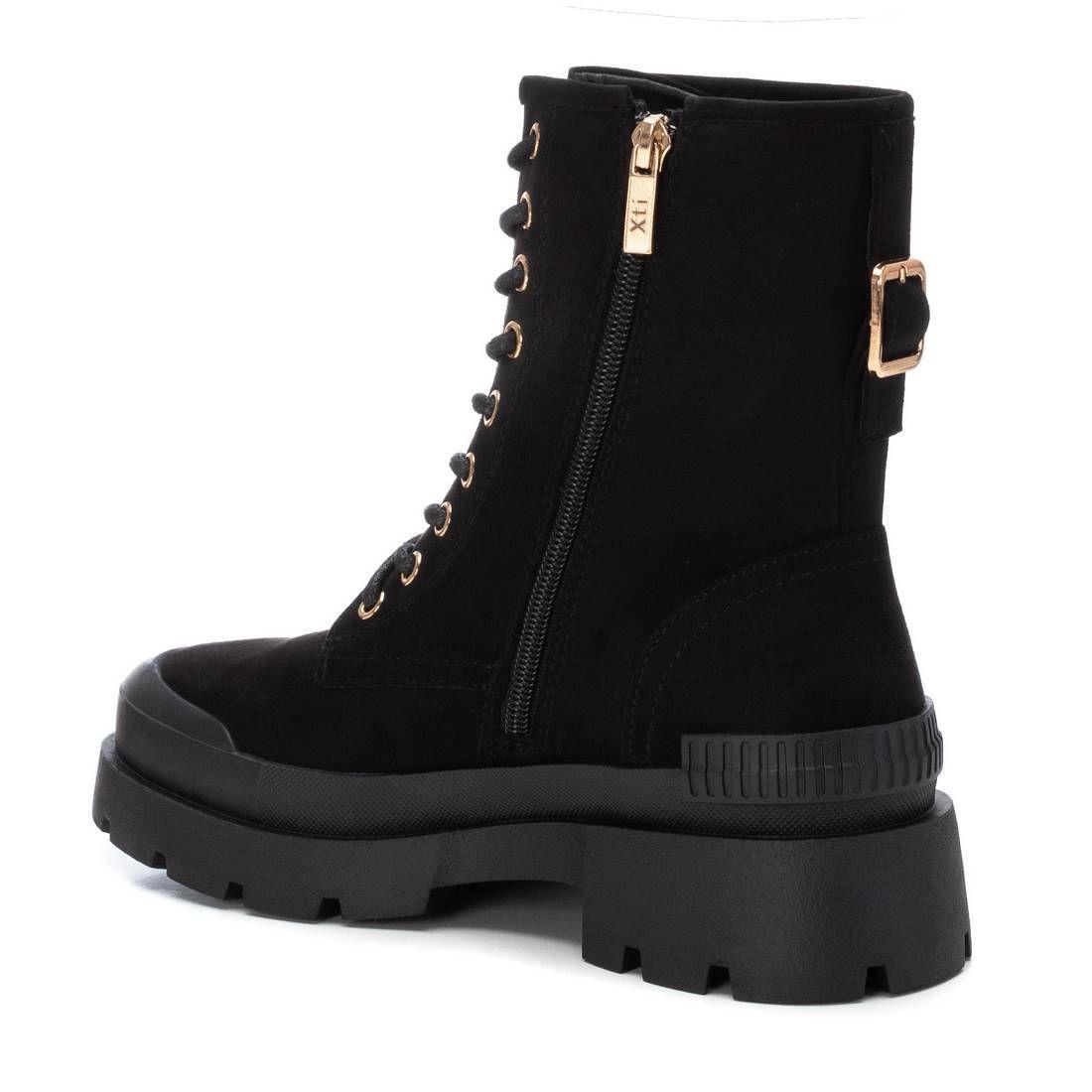 Botin Mujer Gamuza Negro 142025-NE XTI-3