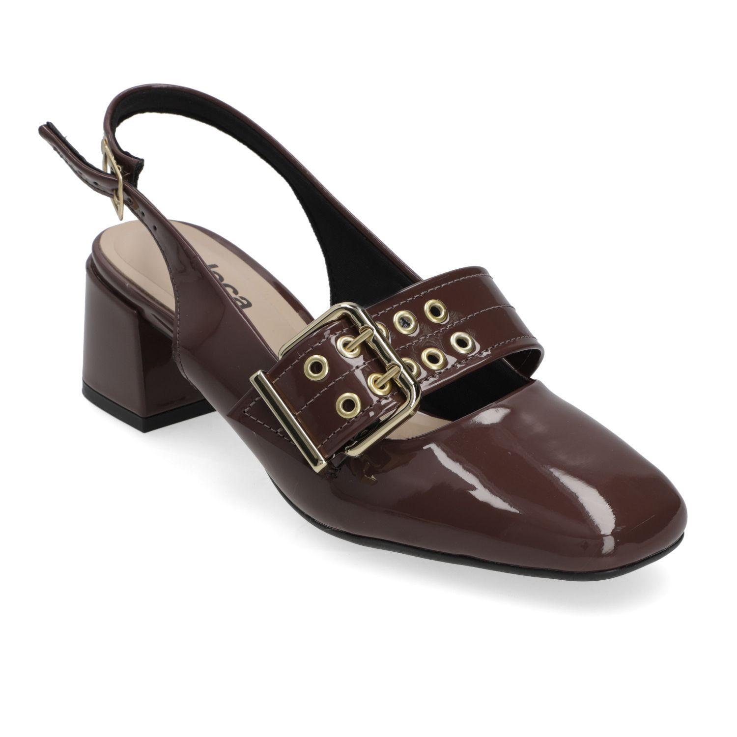 Zapato taco Moleca Café 16049-0