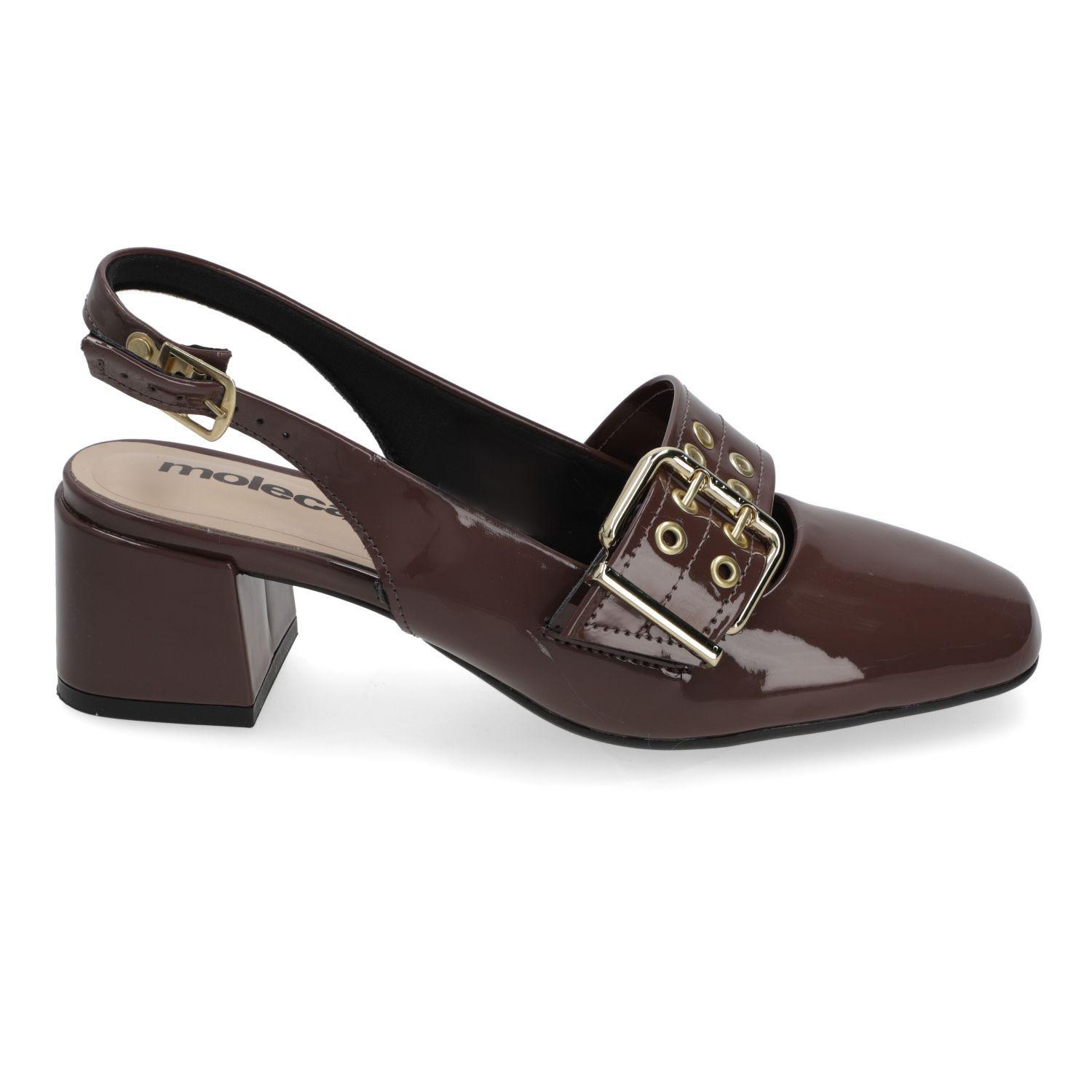 Zapato taco Moleca Café 16049-1