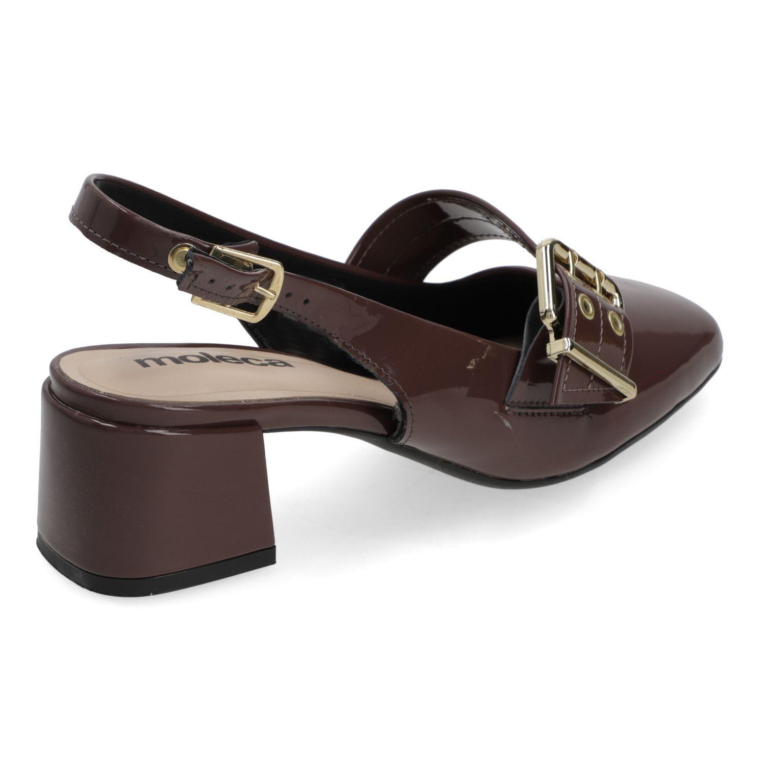 Zapato taco Moleca Café 16049-3