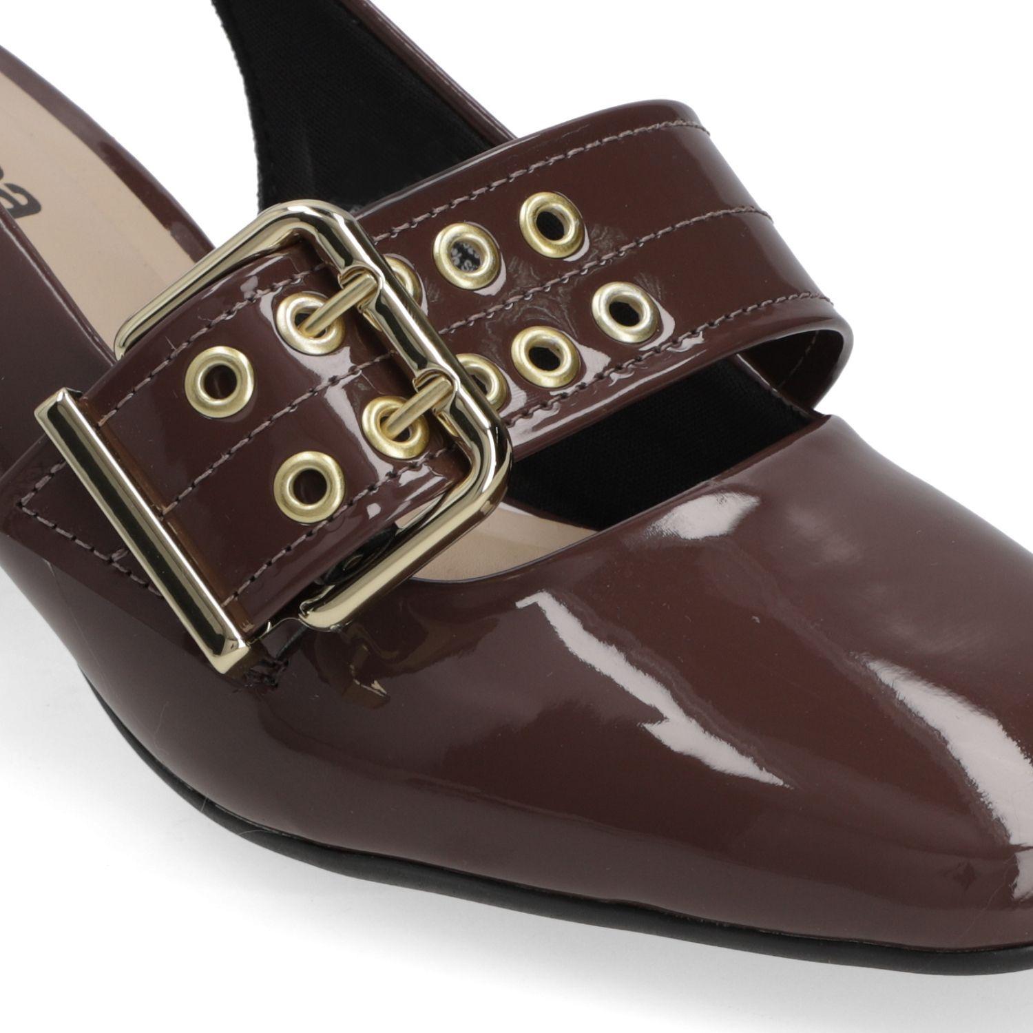 Zapato taco Moleca Café 16049-4