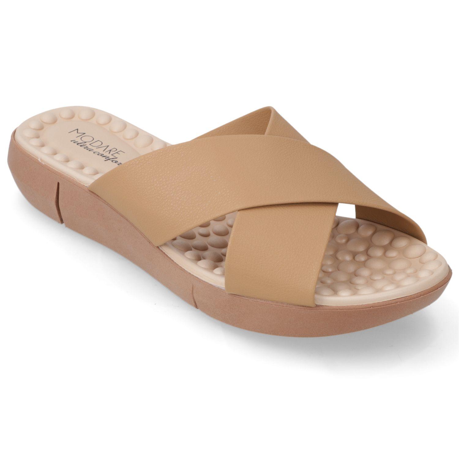 Sandalia Plana Modare Café 13903-0
