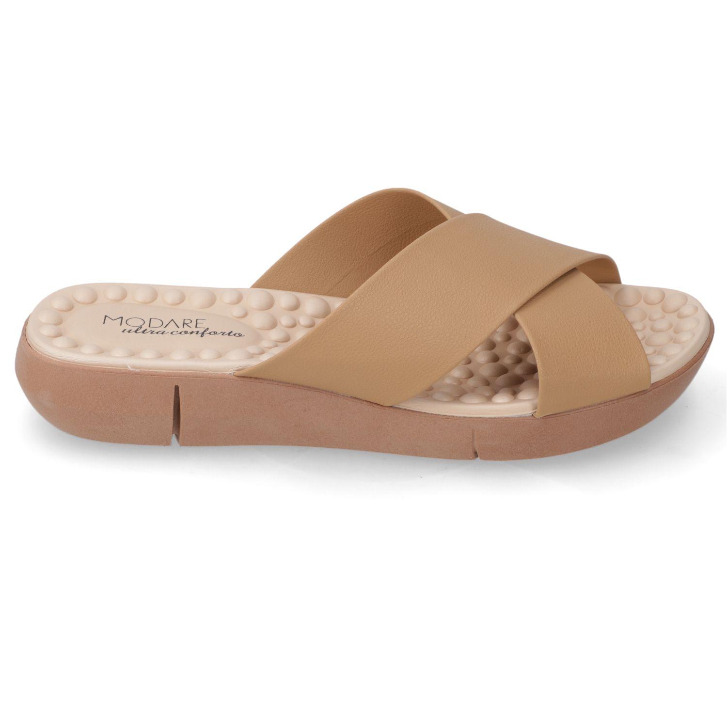 Sandalia Plana Modare Café 13903-1