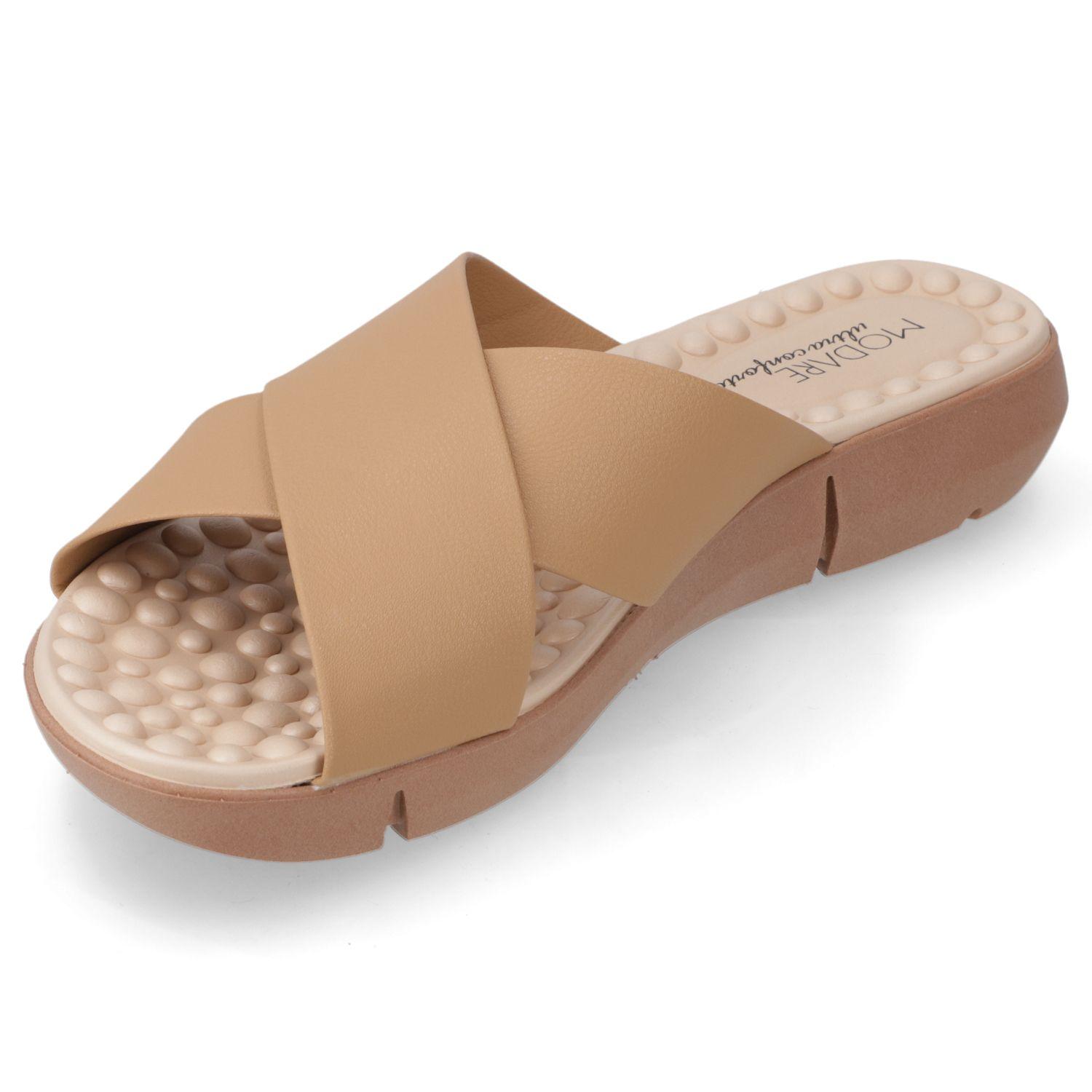 Sandalia Plana Modare Café 13903-2