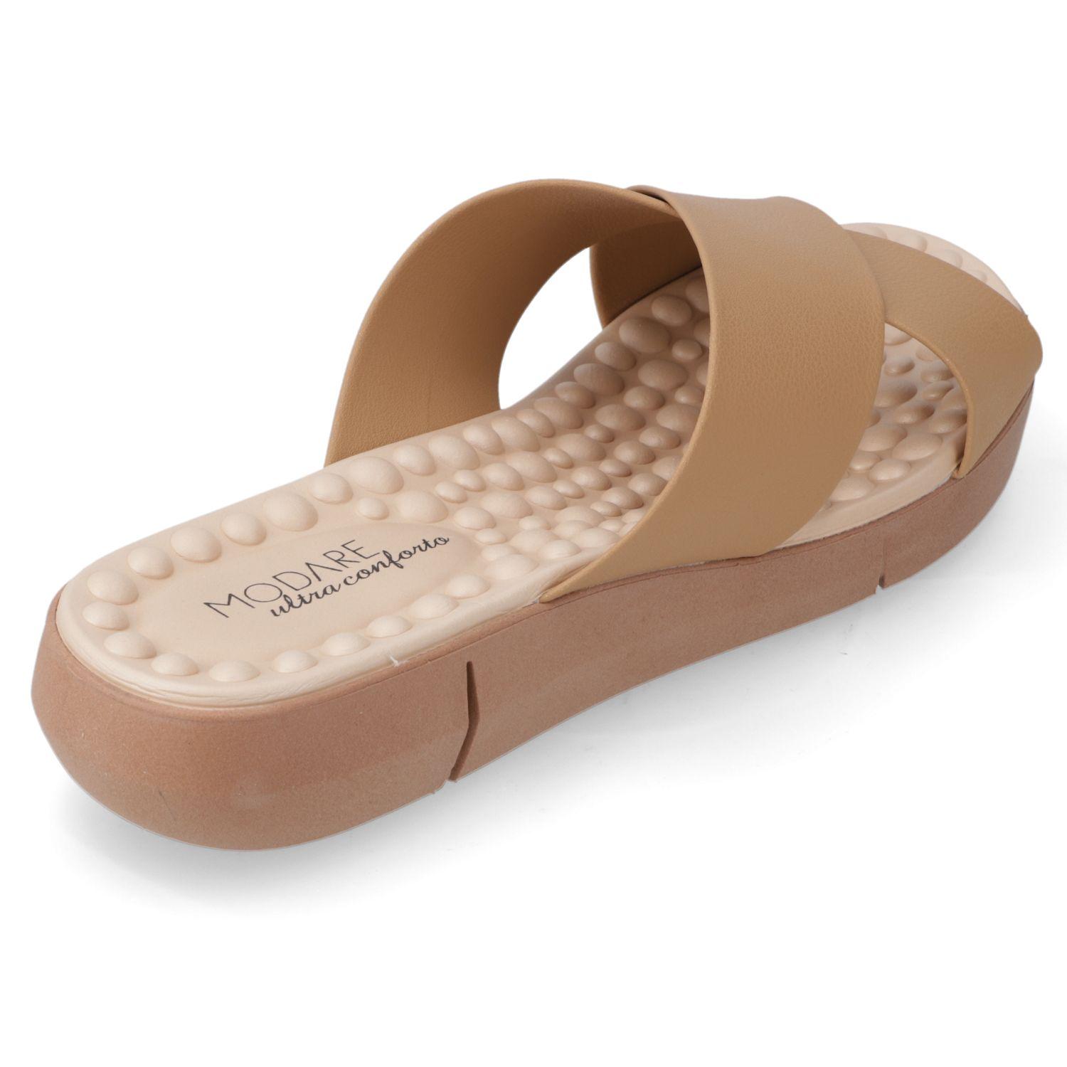 Sandalia Plana Modare Café 13903-4