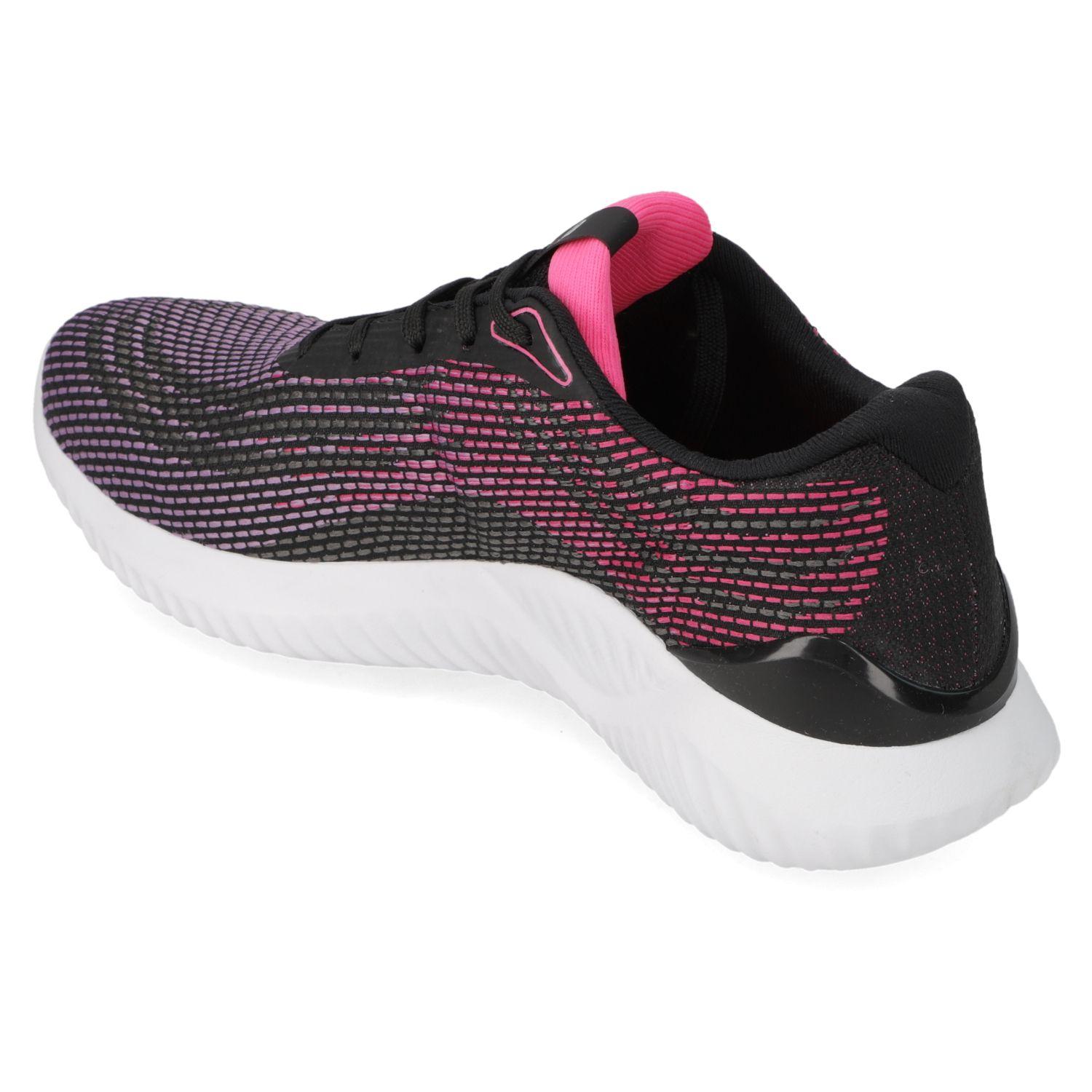 Zapatilla Deportiva Actvitta Azul Malla  Negro 01-Carmín 1133-Rosa Fluo-3
