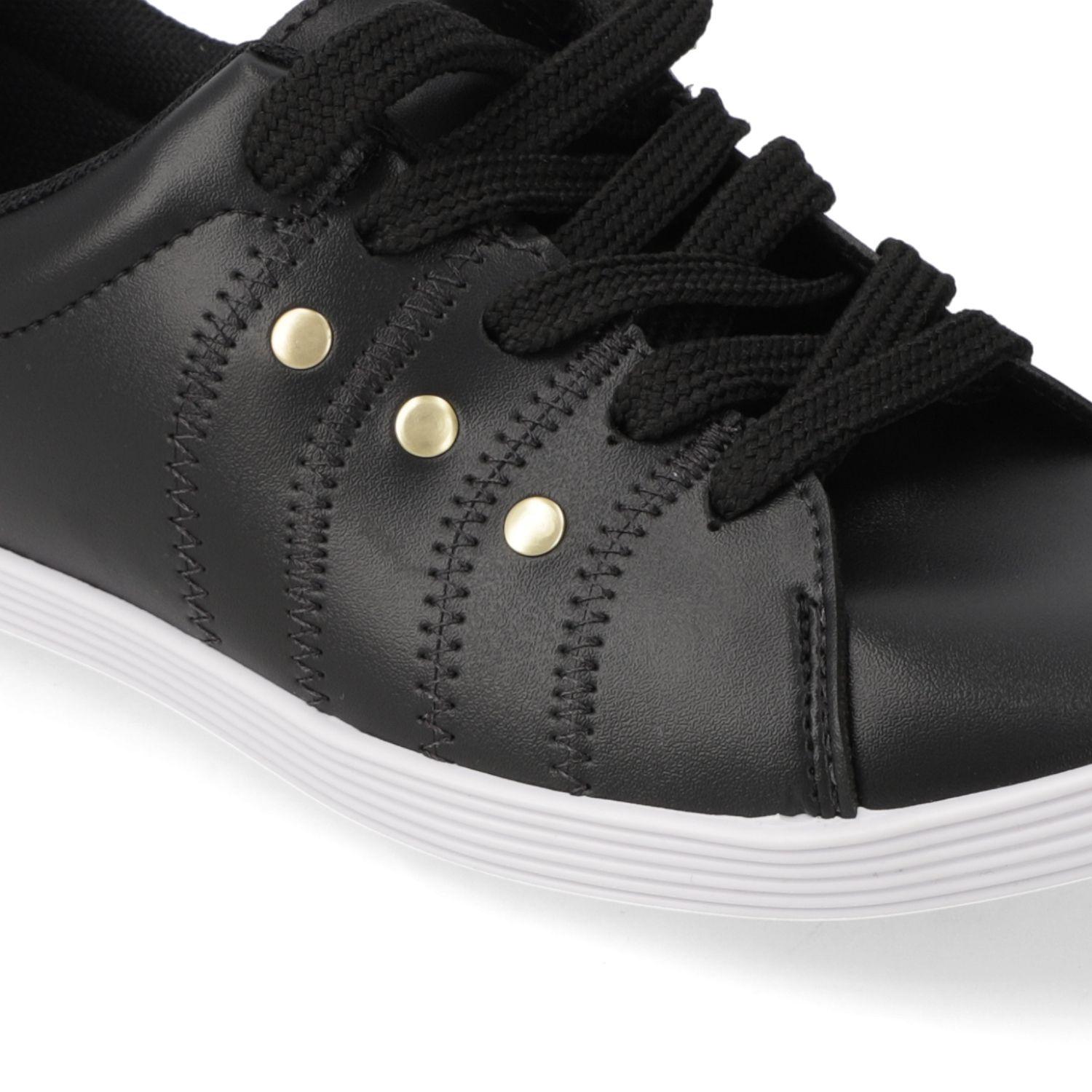 Zapatilla Casual Beira Rio Negro Efecto Cuero  Negro Napa Sardenha Neo-4