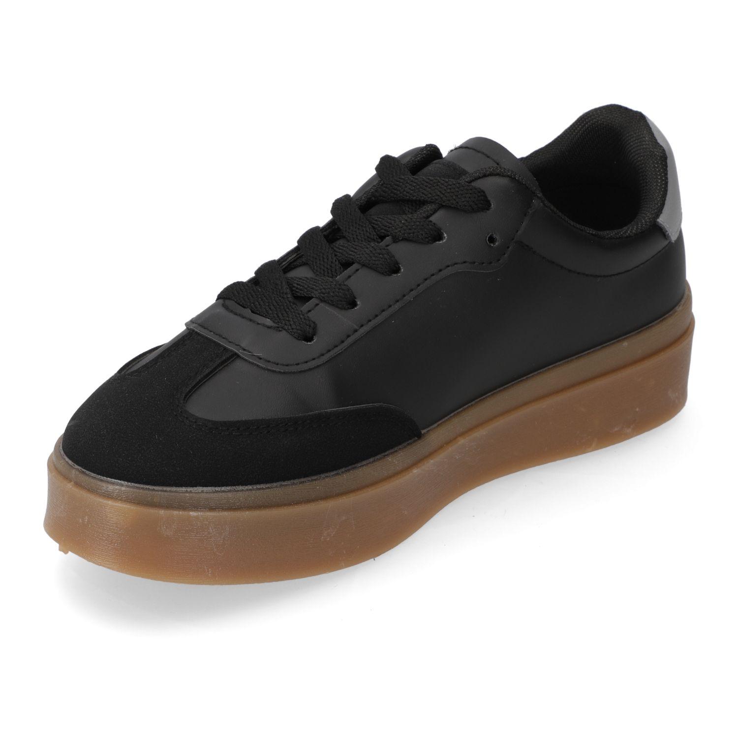 Zapatilla Casual New Walk Negro 15834-2