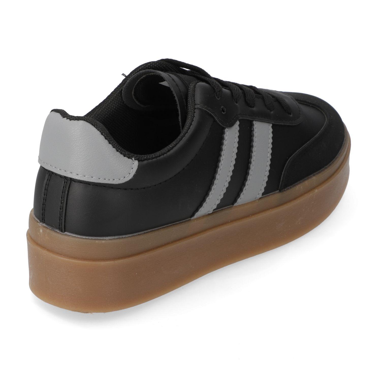 Zapatilla Casual New Walk Negro 15834-3