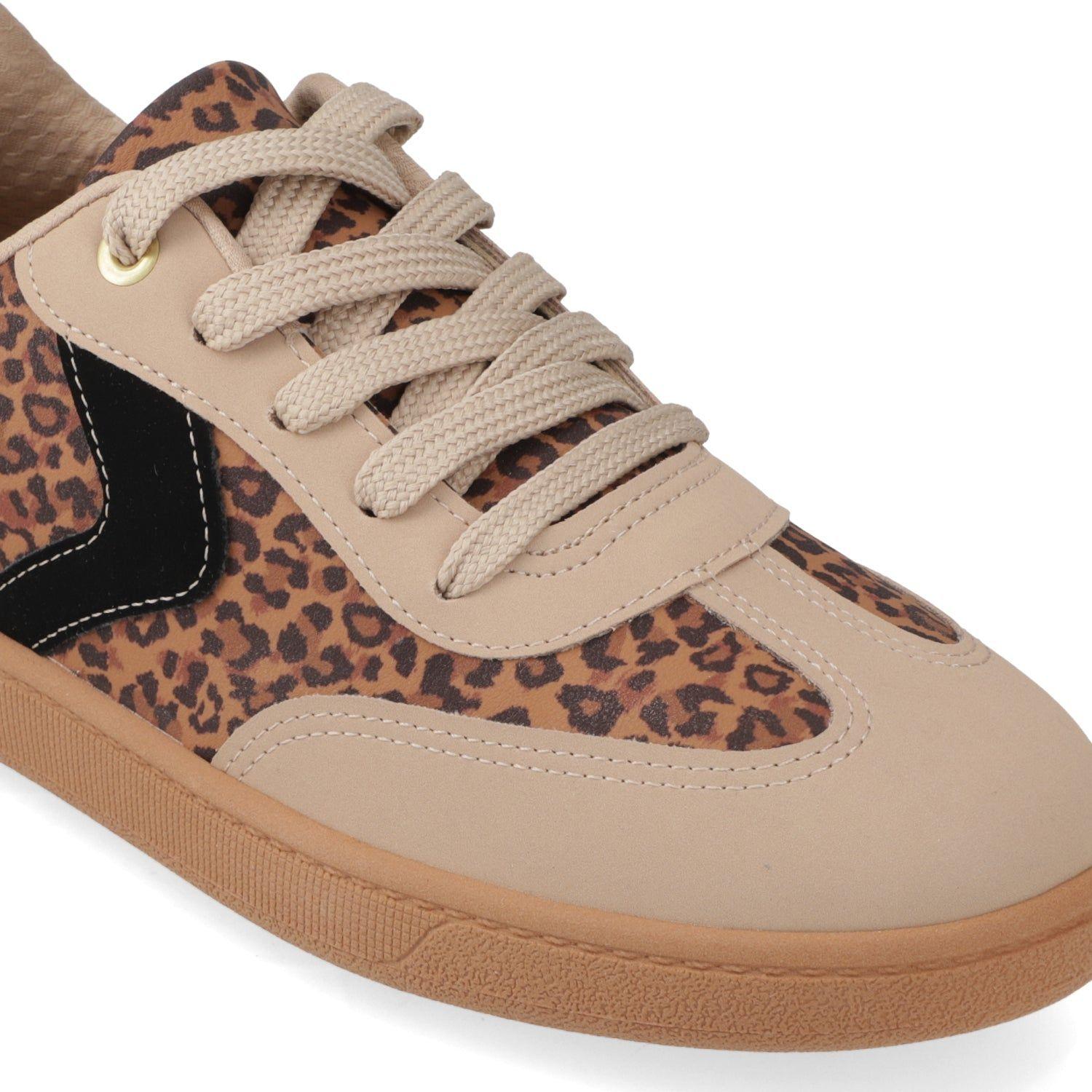 Zapatillas Casuales Animal Print Cafe Beira Rio-5