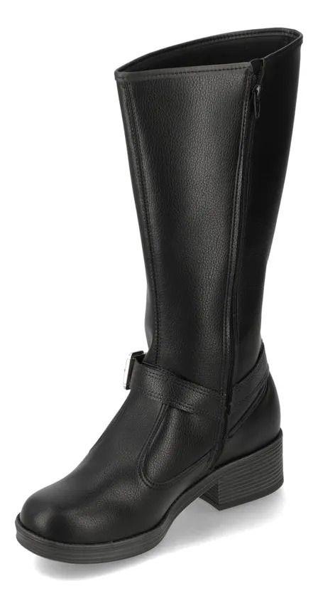 Bota Negra Mujer Moleca-2