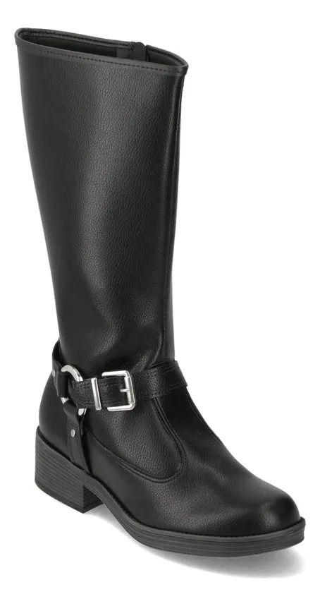 Bota Negra Mujer Moleca-4