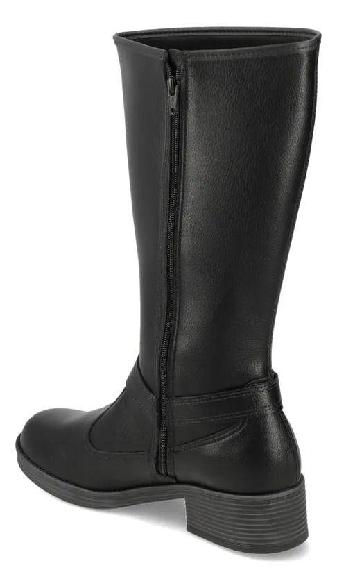 Bota Negra Mujer Moleca-5