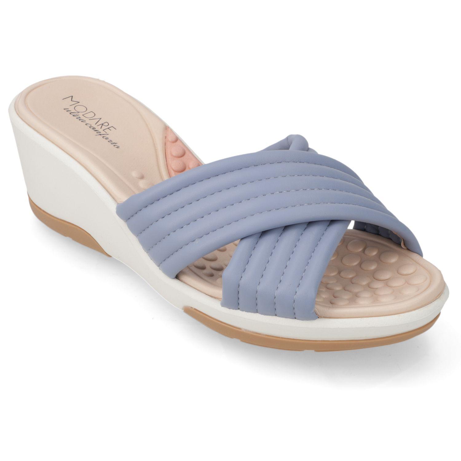 Sandalia Taco Modare Azul 13954-0
