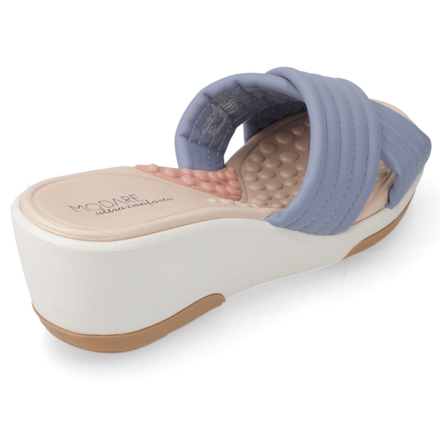 Sandalia Taco Modare Azul 13954-4