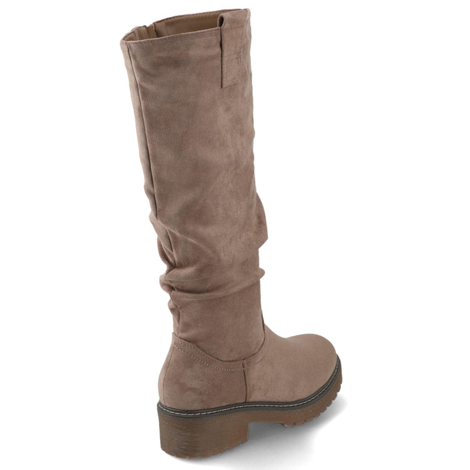 Bota Plana Taupe New Walk-4