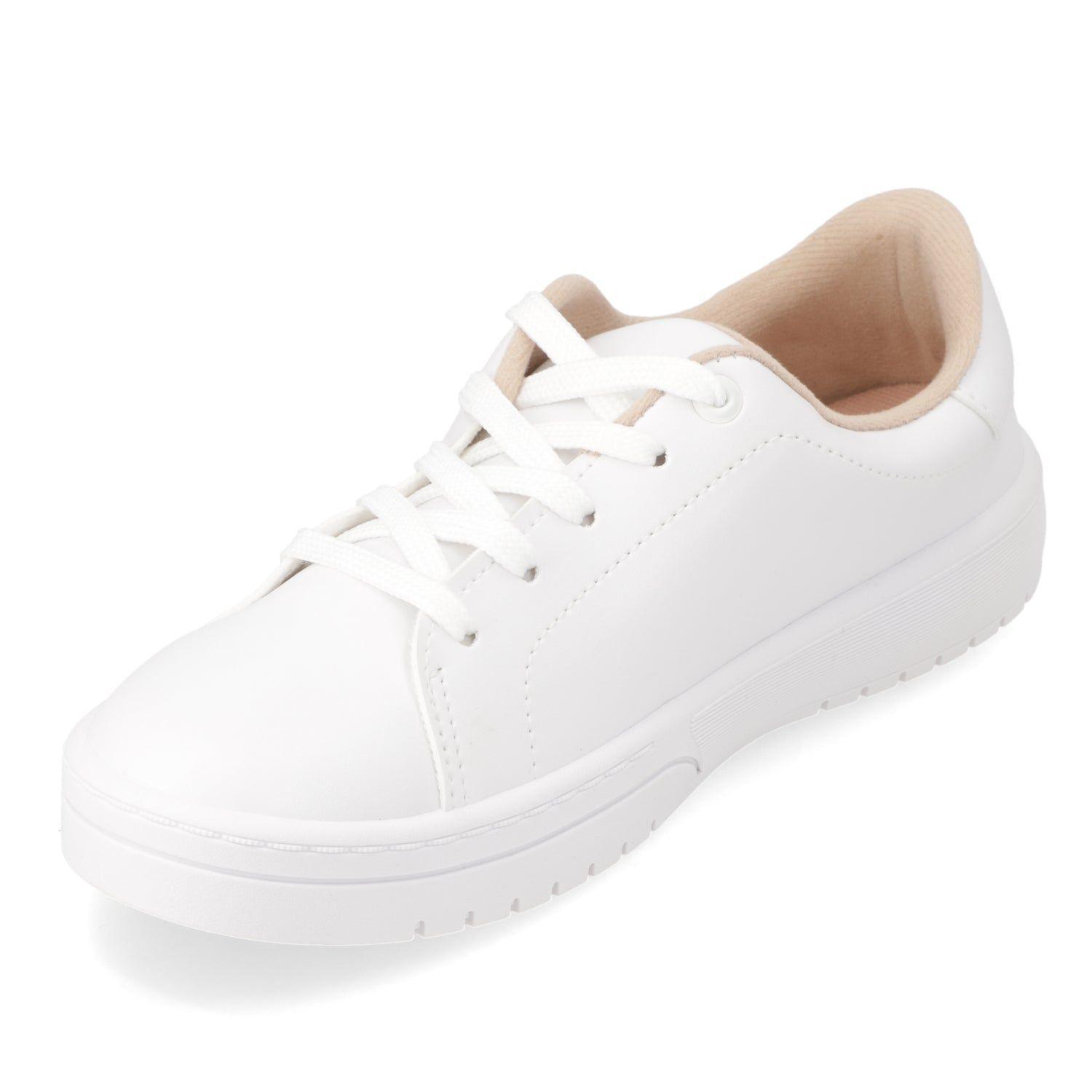 Zapatillas Casuales Blancas Moleca-2
