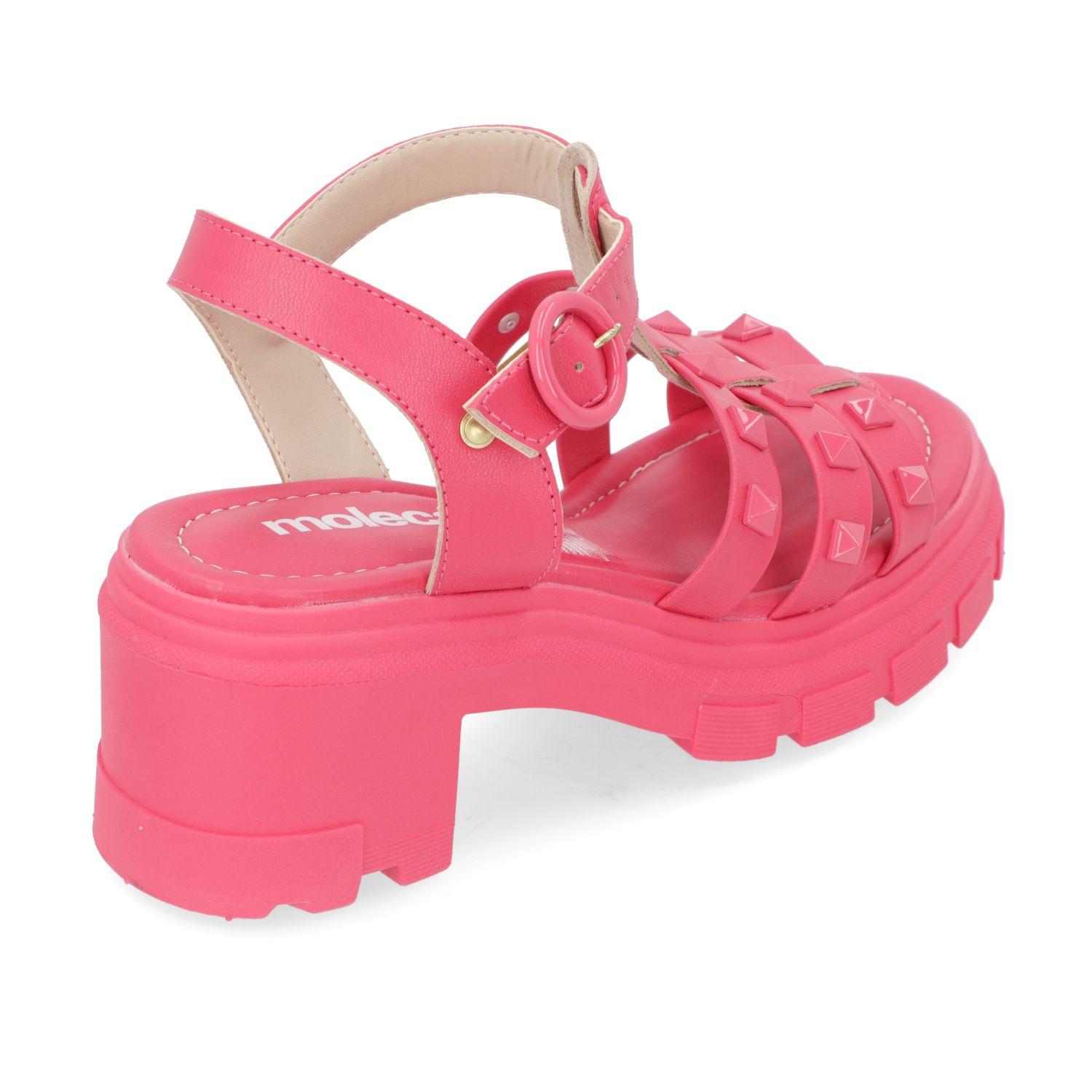 Sandalia Taco Moleca Rosado 10931-3