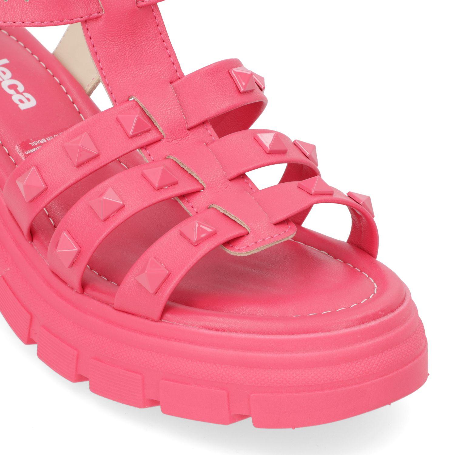 Sandalia Taco Moleca Rosado 10931-4