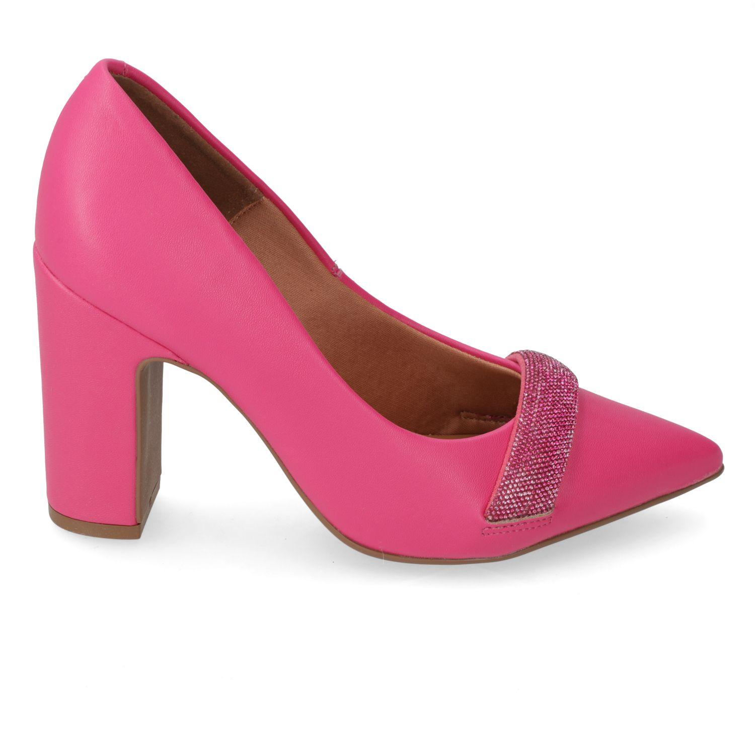 Zapato Taco Vizzano Fucsia Taco 10 Cm-0