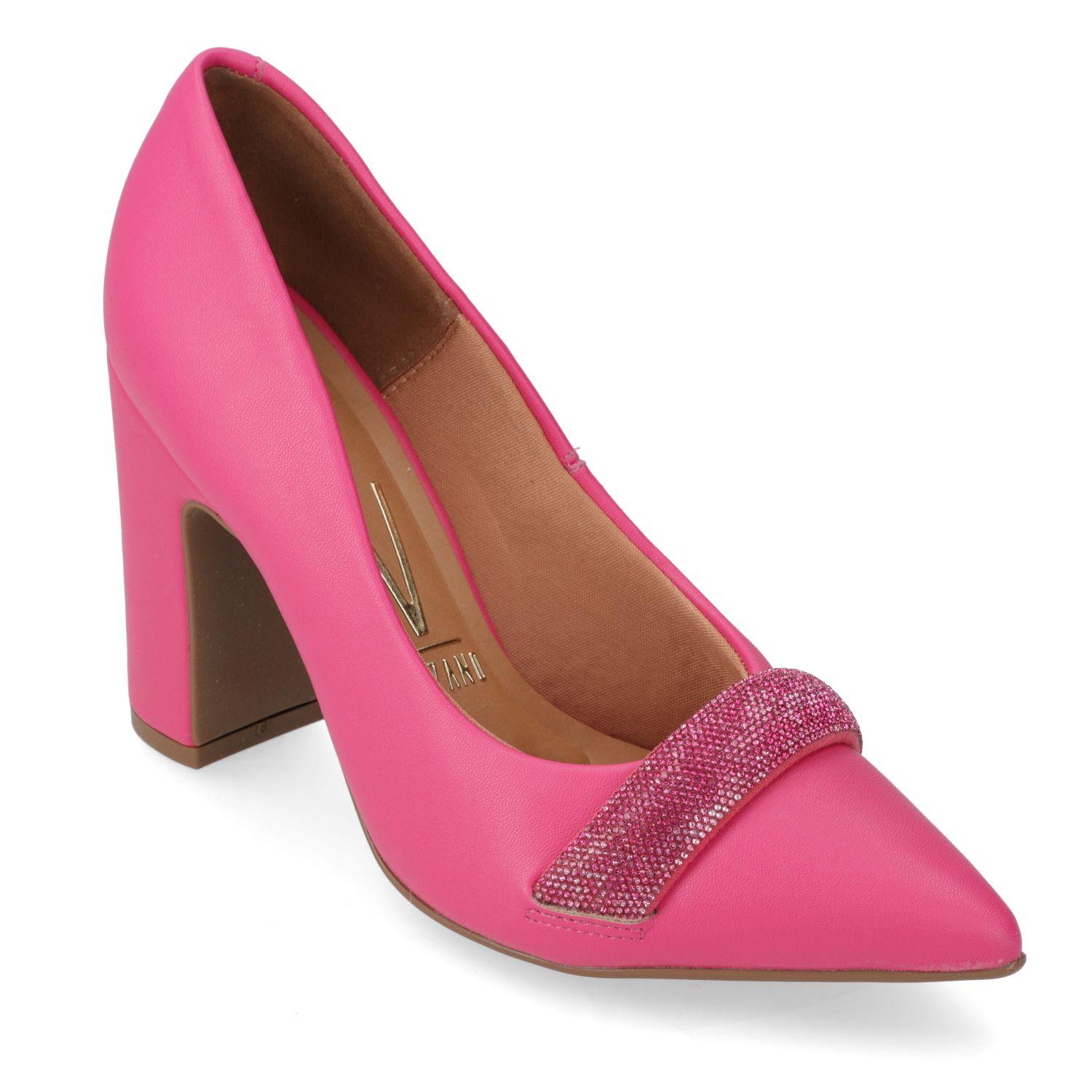Zapato Taco Vizzano Fucsia Taco 10 Cm-1
